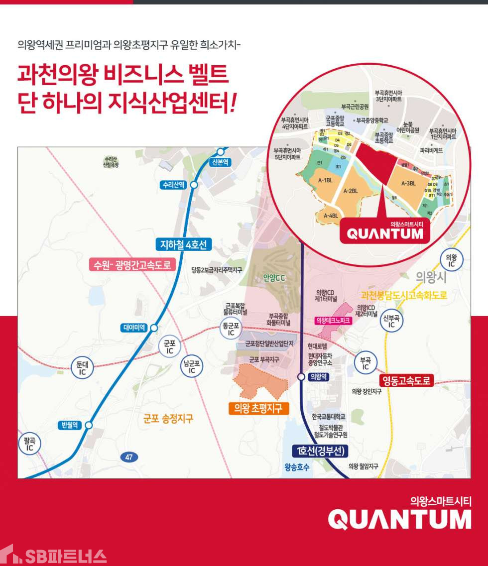 경기 의왕시 초평동 의왕스마트시티 분양권전매 분양 매물번호 11302 사진 2