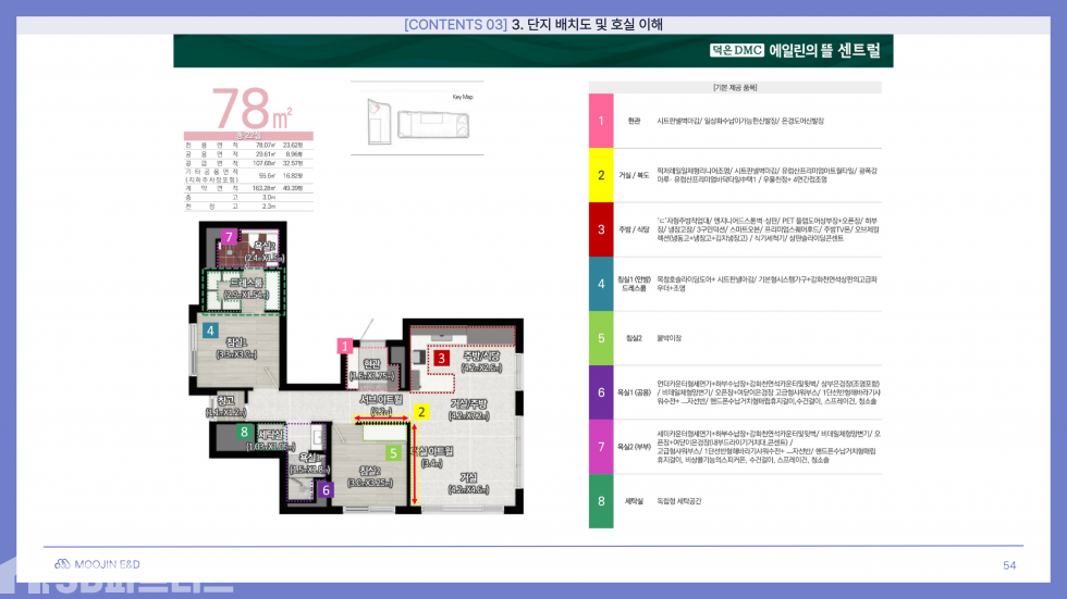 경기 고양덕양구 덕은동 덕은 DMC에일린의 뜰 센트럴 잔여분양 / 2룸,투룸.방2 /상암인접 신축/78타입 분양 매물번호 11512 사진 2